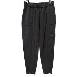 🌹PINK VS CHARCOAL GRAY CARGO JOGGERS